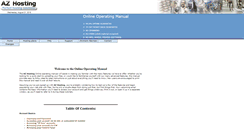 Desktop Screenshot of manual.azhosting.com