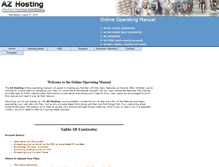 Tablet Screenshot of manual.azhosting.com